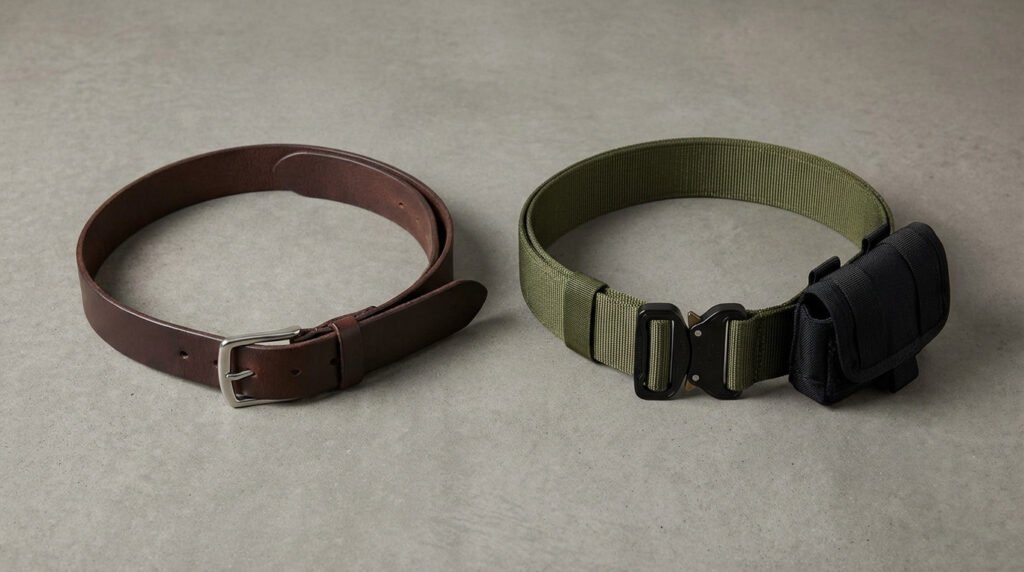 Ceinture tactique vs classique : les vraies différences
