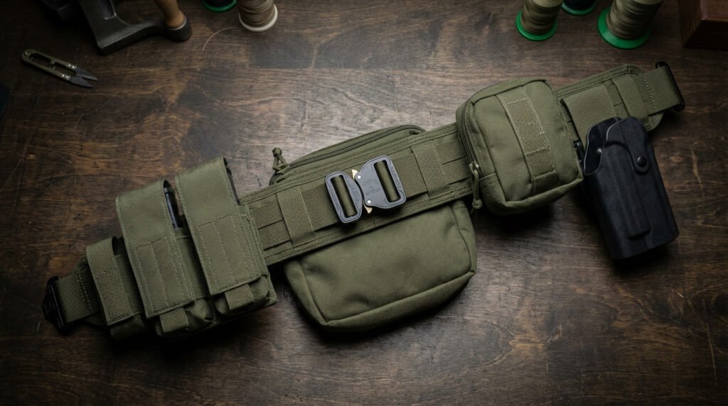 Ceinturon tactique : choisir un setup de combat efficace