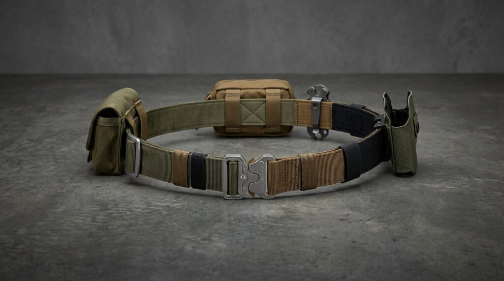 Ceinture tactique : la pièce maîtresse de votre équipement